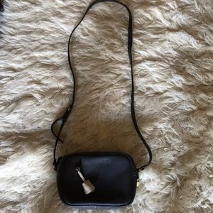 J Crew Signet Bag in Italian leather
